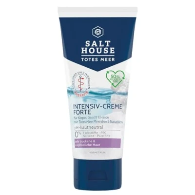 Obrázek Salthouse Totes Meer Therapie Intensiv Creme Forte, s bohatými oleji speciálně pro velmi suchou pokožku, tělo, obličej a ruce, rychle se vstřebává, 100 ml