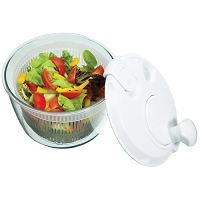 Obrázek KitchenCraft Mini prak na salát, malá víceúčelová pračka 19 cm (7,5&quot;), čirá