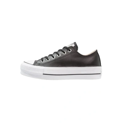 Obrázek Converse Chuck Taylor ALL STAR LIFT Clean Tenisky, Ženy, Velikost: 36, Black/white Kůže