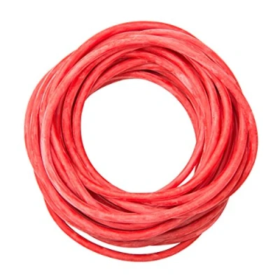 Obrázek Cando Fitness gumové lanko, 25 ft, červené, 1