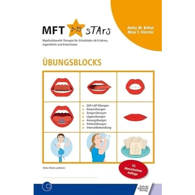 Obrázek Übungsblocks Myofunktionelle Therapie: für Schulkinder ab 9 Jahren, Jugendliche und Erwachsene