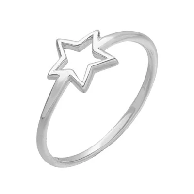 Obrázek Elli dámský prsten hvězda symbol Astro Star Trend, stříbrná., stříbrná