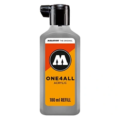 Obrázek Molotow ONE4ALL Refill Acryl, Farbe 203 cool grau pastell 180 ml, Nachfülltinte für Permanentmarker