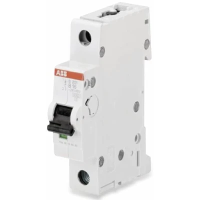 Obrázek ABB S200 jistič vedení typ B, 1pólový 10A System Pro M Compact montáž na DIN lištu