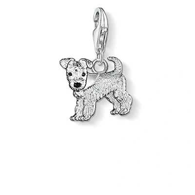 Obrázek Thomas Sabo Dámský přívěsek pes Charm Club 925 sterlingové stříbro 0841 007 12, Smalt, žádný drahokam