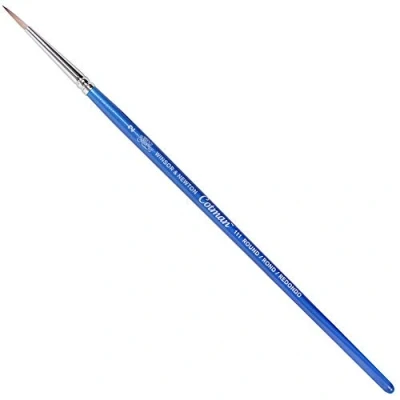 Obrázek Winsor &amp; Newton 5301002 Cotman štětec na akvarel syntetické vlasy série 111 kulatý štětec, krátká rukojeť s vynikající odrazovou silou, nosností barev a bodovou přesností č. 2 1,8 mm