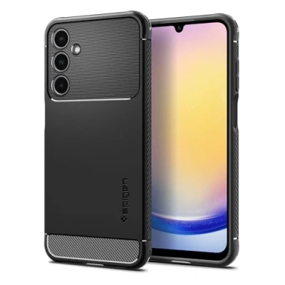 Obrázek Spigen Pouzdro Rugged Armor kompatibilní se Samsung Galaxy A25 5G černé
