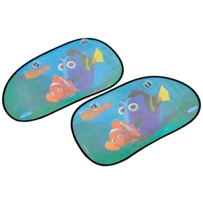 Obrázek Disney model Nemo 13710 2 boční skla pro sluneční ochrana v lichoběžník tvar, 67 x 37 cm