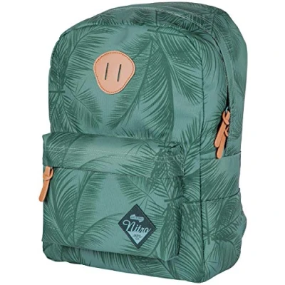 Obrázek Nitro Urban Classic, Old School Daypack s polstrovanou přihrádkou na notebook, městský streetpack, batoh pro každodenní nošení, školní batoh, taška, 20 l, Dead Flower