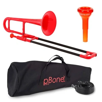 Obrázek pBone 700638 Trombone Mini červená