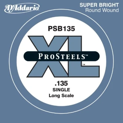 Obrázek D&#039; Addario PSB135 jednotlivá struna pro Bass 0,34 cm (0,135 palců)