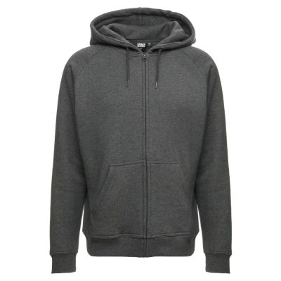 Obrázek Urban Classics ZIP Hoody Mikina na zip, Muži, Velikost: Small, Charcoal