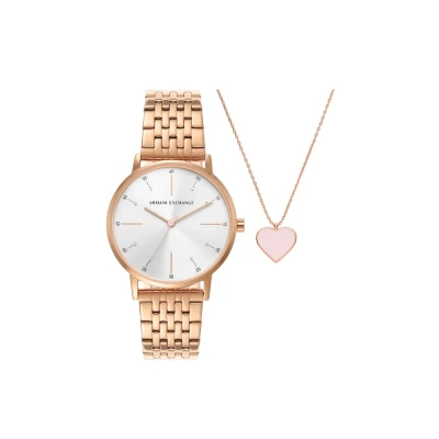 Obrázek Armani Exchange SET Náhrdelník Rose goldcoloured, Ženy, Velikost: One Size, gold coloured