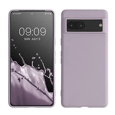 Obrázek kwmobile pouzdro kompatibilní s Google Pixel 7 pouzdrem měkké TPU silikonové kryt vhodný pro bezdrátové nabíjení levandule