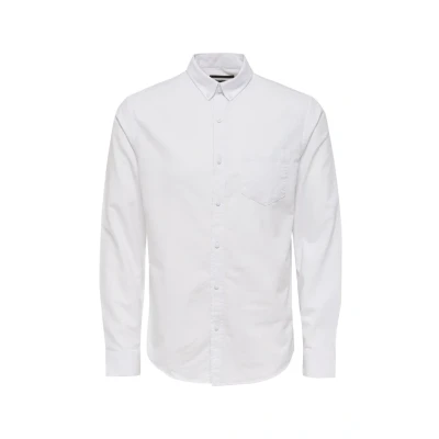 Obrázek Only &amp; Sons Onsalvaro Oxford Shirt Košile, Muži, Velikost: Medium, White