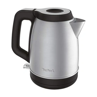 Obrázek Tefal Element KI280D Premium Wasserkocher aus Edelstahl Kabellos 360 Sockel 2400 W Großes Fassungsvermögen von 1,7 Litern, Schwarz
