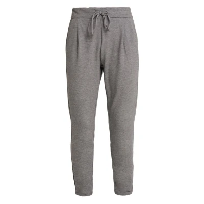 Obrázek VERO MODA Eva Mid Rise Drawstring Trousers, Šedá (Medium Grey Melange)