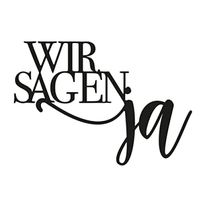 Obrázek Vaessen Creative MV SS 414 Ruční razicí šablona pro kutilství, říkáme ano, vytváříme komplexní designy scrapbooking, výrobu karet a jiné papírové projekty, stříbro, 5,2 x 7,7 cm