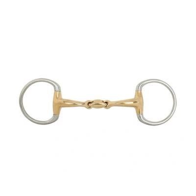 Obrázek BR double jointed egg butt snaffle Soft Contact 14 mm Ø 65