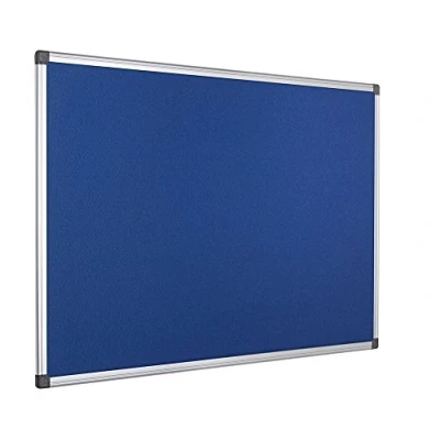 Obrázek Bi Office Maya plstěná tabule, hliníkový rám, 120x90cm, modrá FA0543170
