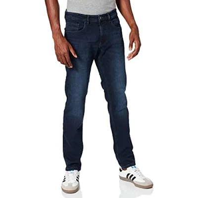 Obrázek camel active Pánské džíny Slim Fit Organic Cotton Mix, tmavě modrá