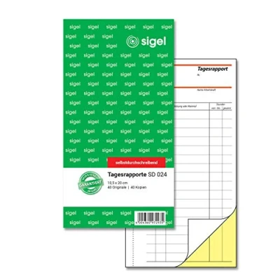 Obrázek Sigel formuláře Rapporte 10,5 x 20 cm 1 kus