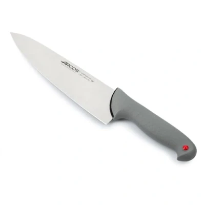 Obrázek Arcos Serie Colour Proof Šéfkuchařský nůž čepele Nitrum Litinový 250 mm rukojeť Polypropylen od Elastomeru Bedeckt Barva Černá