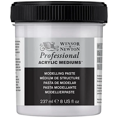 Obrázek Winsor &amp; Newton Malířský prostředek, akryl, modelovací pasta, strukturální prostředek 237 ml hrnec,