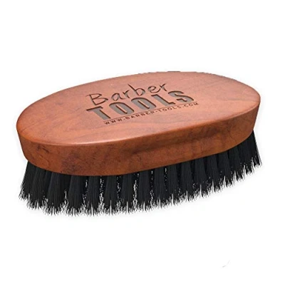 Obrázek ✮ barber Tools vousy Kartáč a knír vysoká kvalita. vyrobeno z bukového 100% štětin. je ideální pro použití s olej balzám na, vosku všech Péčí bart.