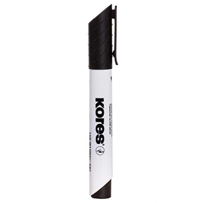 Obrázek Kores M20830 Whiteboard/flipchart/příslušenství značkovač, Kuličkový hrot, 3 mm, černá