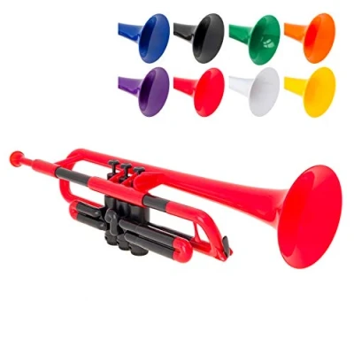 Obrázek pTrumpet PTRUMPET1R trubka, plast, červená