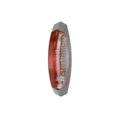 Obrázek HELLA 2XS 008 479 011 obrysové světlo přívěs karavan halogen 12V nástavba ECE barva světelného panelu: čirá / červená pravo/boční montáž