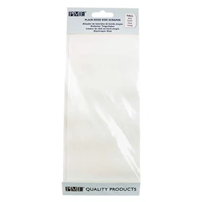 Obrázek PME PS41 Uni Rand Kunststoff Seite Schaber, Plastik, weiß, 20.3 x 9.3 0.2 cm