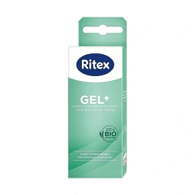 Obrázek Ritex &quot;Gel+&quot; kluzný a masážní gel s Aloe Vera, 50 ml, G 61