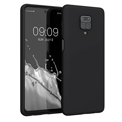 Obrázek kwmobile pouzdro kompatibilní s Xiaomi Redmi Note 9S / 9 pro Max měkký TPU silikon case Cover vhodný bezdrátové nabíjení černý matný
