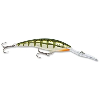 Obrázek Rapala Rybářská návnada Deep Tail Dancer Rybářské příslušenství z balzového dřeva stabilní lopata na potápění sladkovodní spřádání hloubka běhu 9 m rybí 11 cm, 22 g