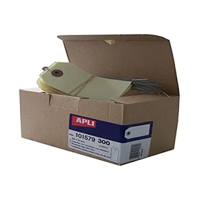 Obrázek Agipa Gep ‰ Ckanh přívěšek, 100 x 51 mm, Neutrální, s drátem prodejní jednotka = 1