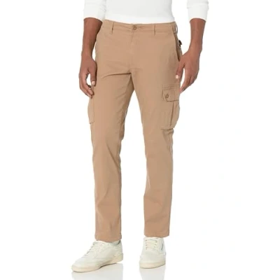 Obrázek Amazon Essentials Herren Schmal geschnittene Stretch Cargohose (erhältlich in Big &amp; Tall), Dunkles Khakibraun, 40W / 32L