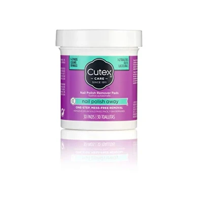 Obrázek Cutex Nagellackentferner Pads, vorgetränkt mit Jojoba und Süßmandelöl, 1,0 Stück