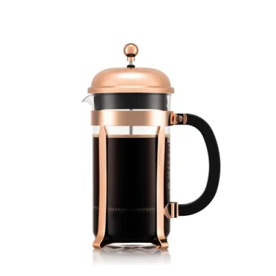 Obrázek Bodum Zařízení na přípravu kávy, borosilikátové sklo, hnědá, 34 oz, měď