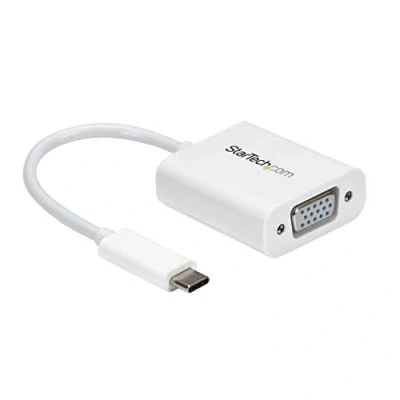 Obrázek StarTech.com USB C na VGA adaptér typ video konvertor bílý