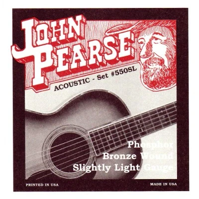 Obrázek John Pearse 550SL JP kytarová struny Light fosfor