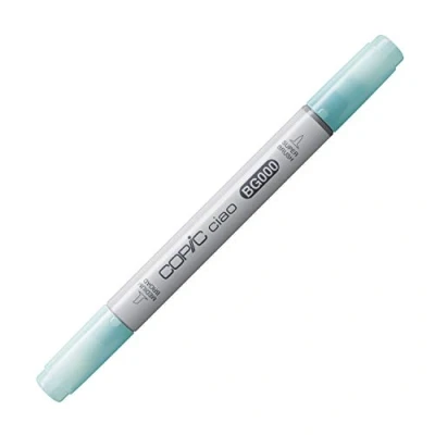 Obrázek COPIC Ciao Marker Typ BG 000, světlá voda, univerzální zvýrazňovač rozložení, se středně širokým a jedním štětcovým hrotem