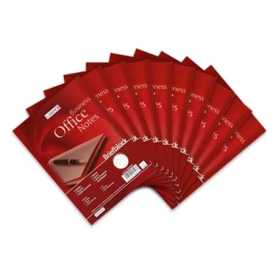Obrázek Landre 100050267 dopisní blok Office, A5, 50 listů, prázdné, 70 g/m2, balení 10 kusů