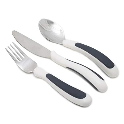 Obrázek NRS Healthcare M80270 Kura Care ergonomicky přizpůsobená sada příborů pro dospělé