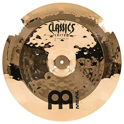Obrázek Meinl Cymbals Classics Custom Extreme Metal China — 18 palců (video) bicí sada činely (45,72 cm) B12 bronz, brilantní povrch (CC18EMCH B)