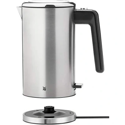 Obrázek WMF Lono rychlovarná konvice dvoustěnná ušlechtilá ocel 1,3 l, elektrická s filtrem vodního kamene, 2400 W, Safety Touch, matná