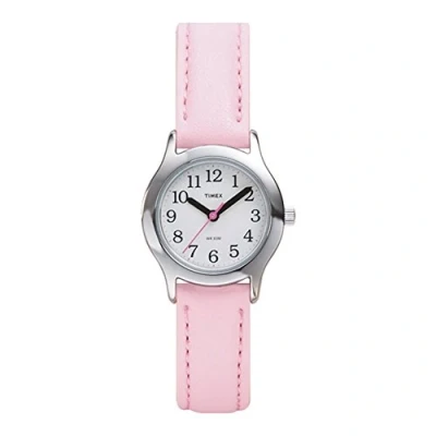 Obrázek Timex Time Machines T79081 24 mm náramkové hodinky pro děti, růžové T79081, růžová/bílá, Pásek