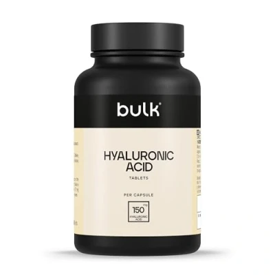 Obrázek Bulk Kapsle s kyselinou hyaluronovou, 150 mg, 60 tablet, porcí, balení se může lišit