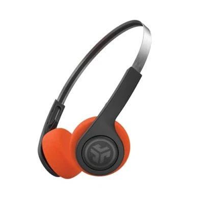 Obrázek JLab Retro sluchátka Rewind 2 malá Bluetooth bezdrátová, výdrž baterie 20+ hodin, individuální ovládání přes aplikaci, vzhled 80. a 90. let, lehká ve vintage stylu On Ear s